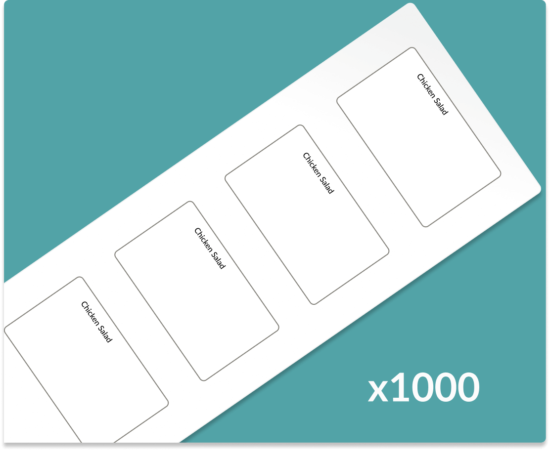 Pre-printed RFID tags